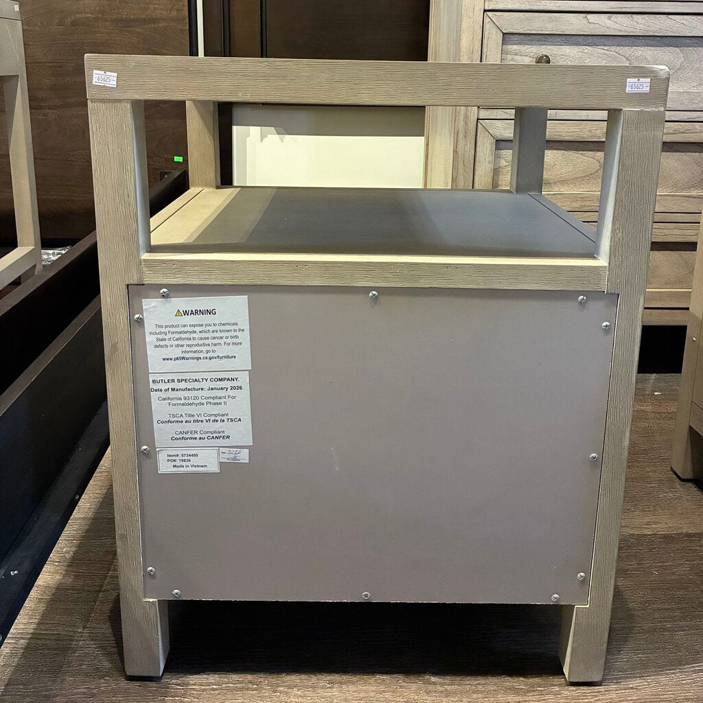Orig. Price $529 - Nora 2 Drawer Nightstand