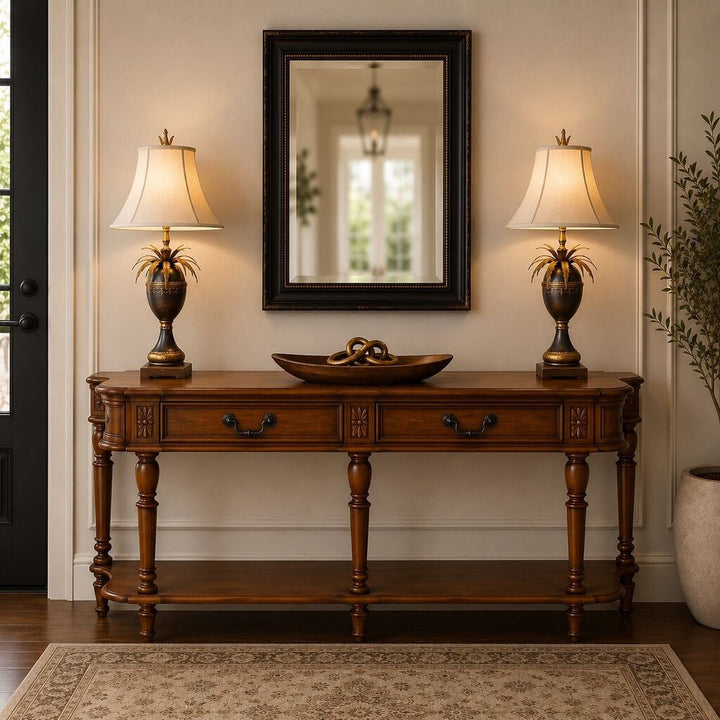 Orig. Price $1,037 - Merrion Console Table