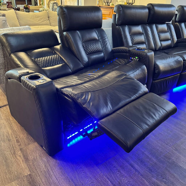 Orig. Price $7600 - Flex HR 3 Piece Theater Seating