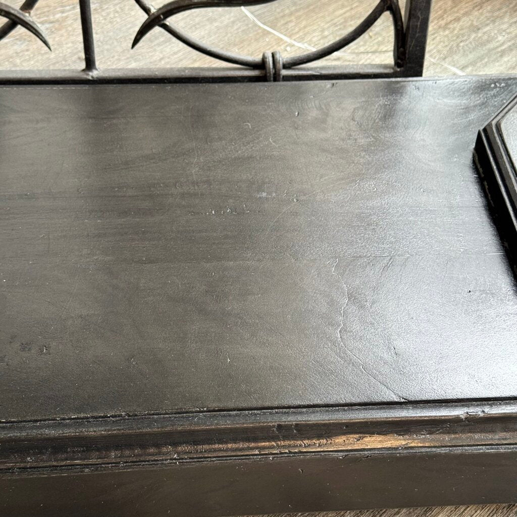 19th Century Zinc & Cast Iron Console Table