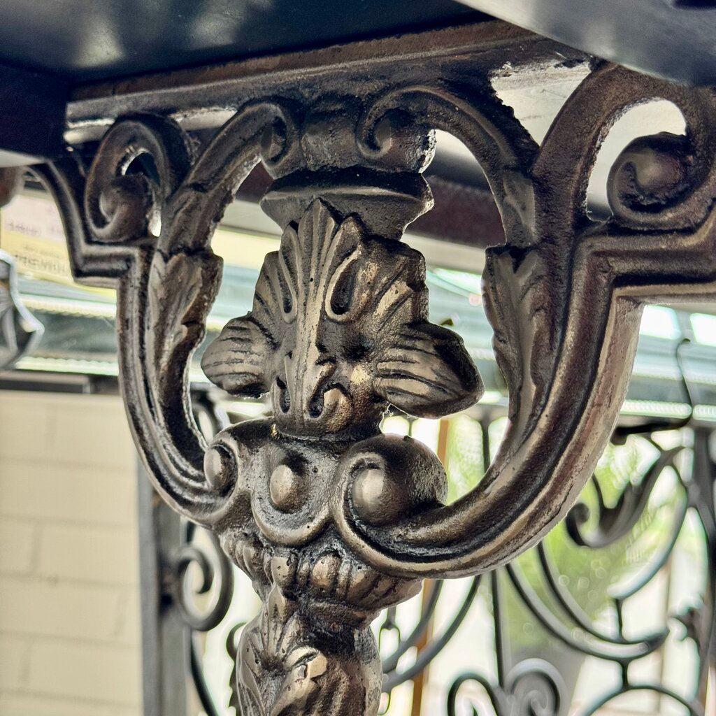 19th Century Zinc & Cast Iron Console Table