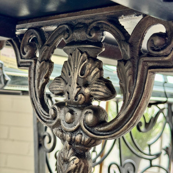 19th Century Zinc & Cast Iron Console Table