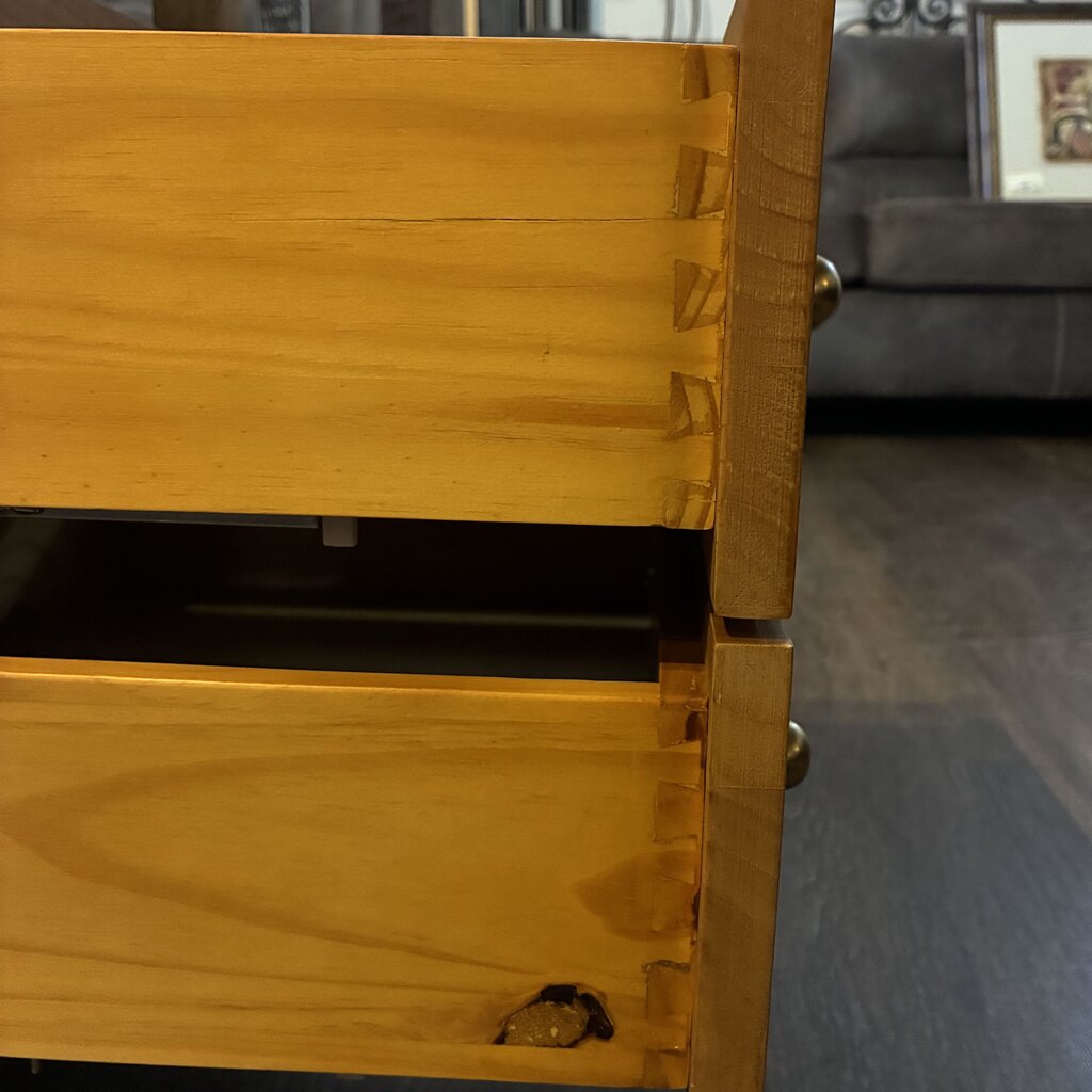 Orig. Price $529 - Nora 2 Drawer Nightstand
