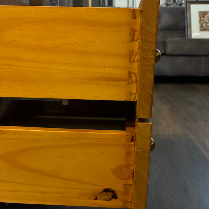 Orig. Price $529 - Nora 2 Drawer Nightstand