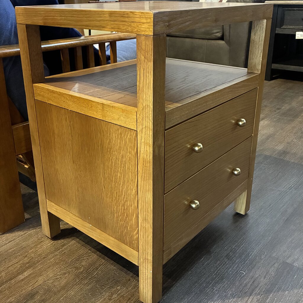 Orig. Price $529 - Nora 2 Drawer Nightstand