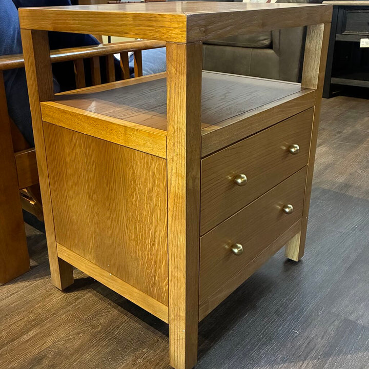 Orig. Price $529 - Nora 2 Drawer Nightstand
