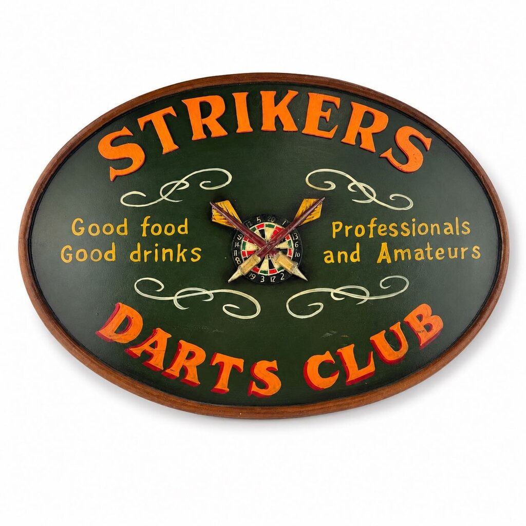 Strikers Dart Sign