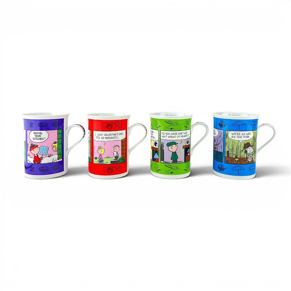 1 Year of Peanuts Mugs (12)