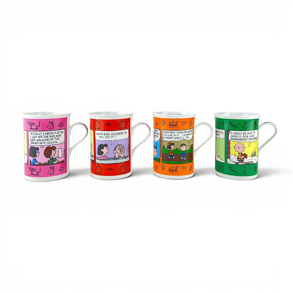 1 Year of Peanuts Mugs (12)
