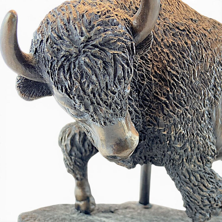 Brass Buffalo Lamp