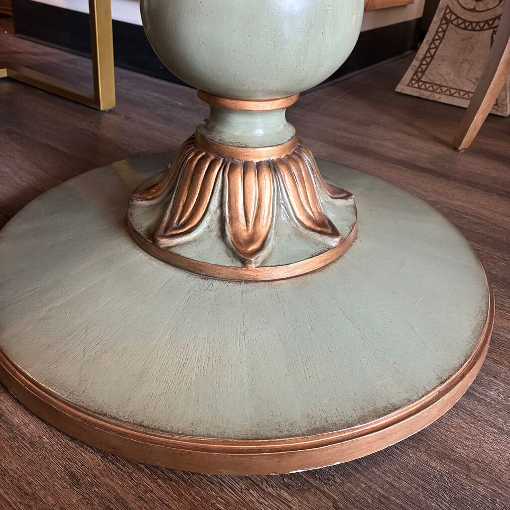 Orig. Price $1,829 Evie Round Dining Table w/ Pedestal Base