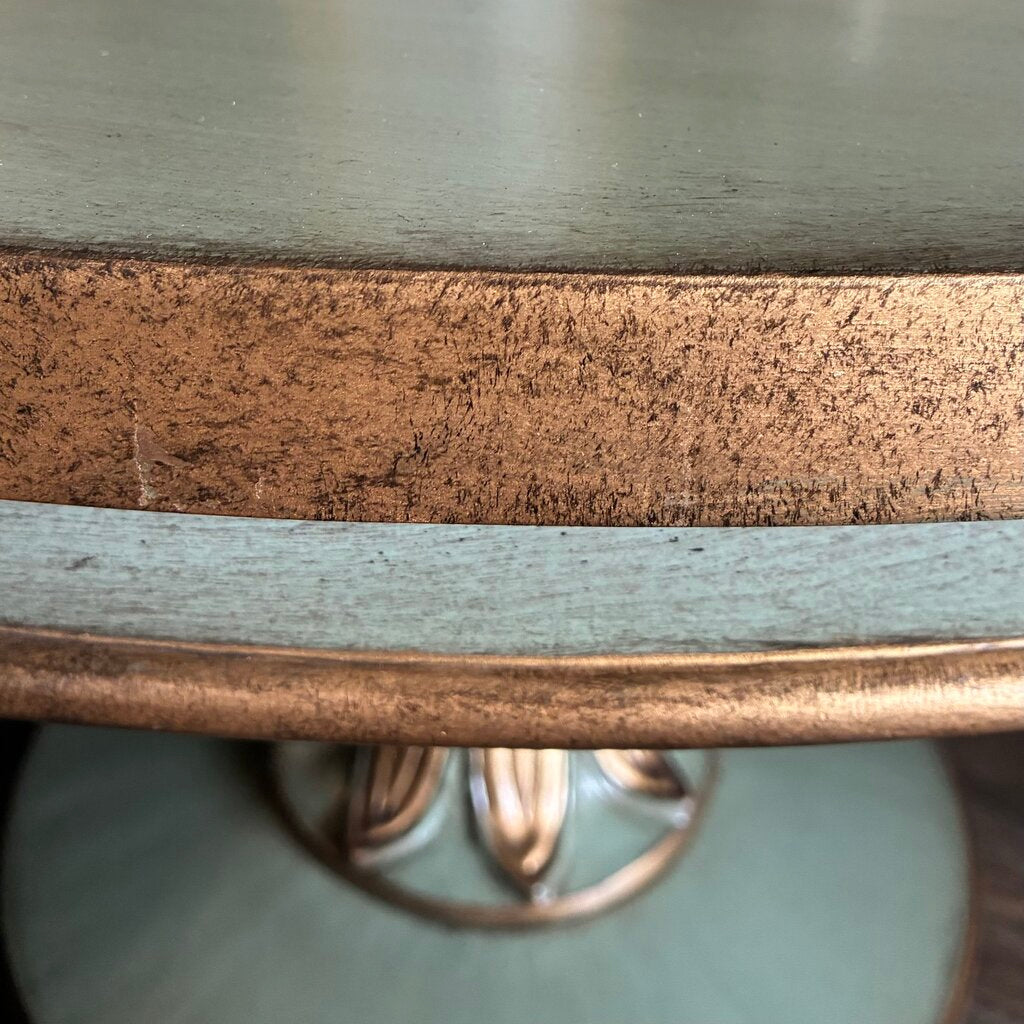 Orig. Price $1,829 Evie Round Dining Table w/ Pedestal Base