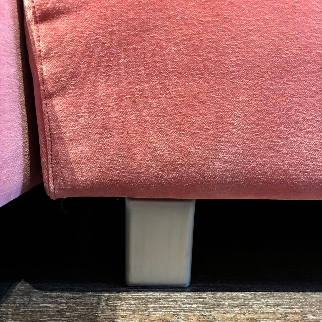 Orig. Price $3,600 - Velvet Chelsea Sectional
