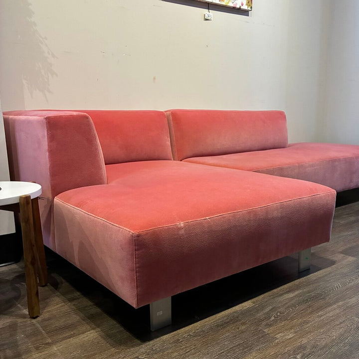Orig. Price $3,600 - Velvet Chelsea Sectional