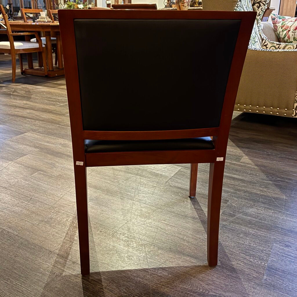 Vegan Leather Accent Chair