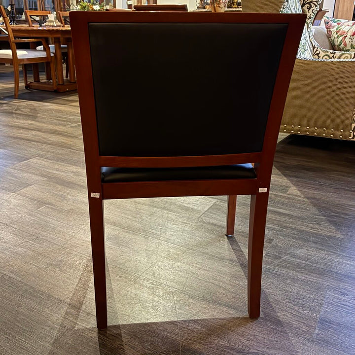 Vegan Leather Accent Chair