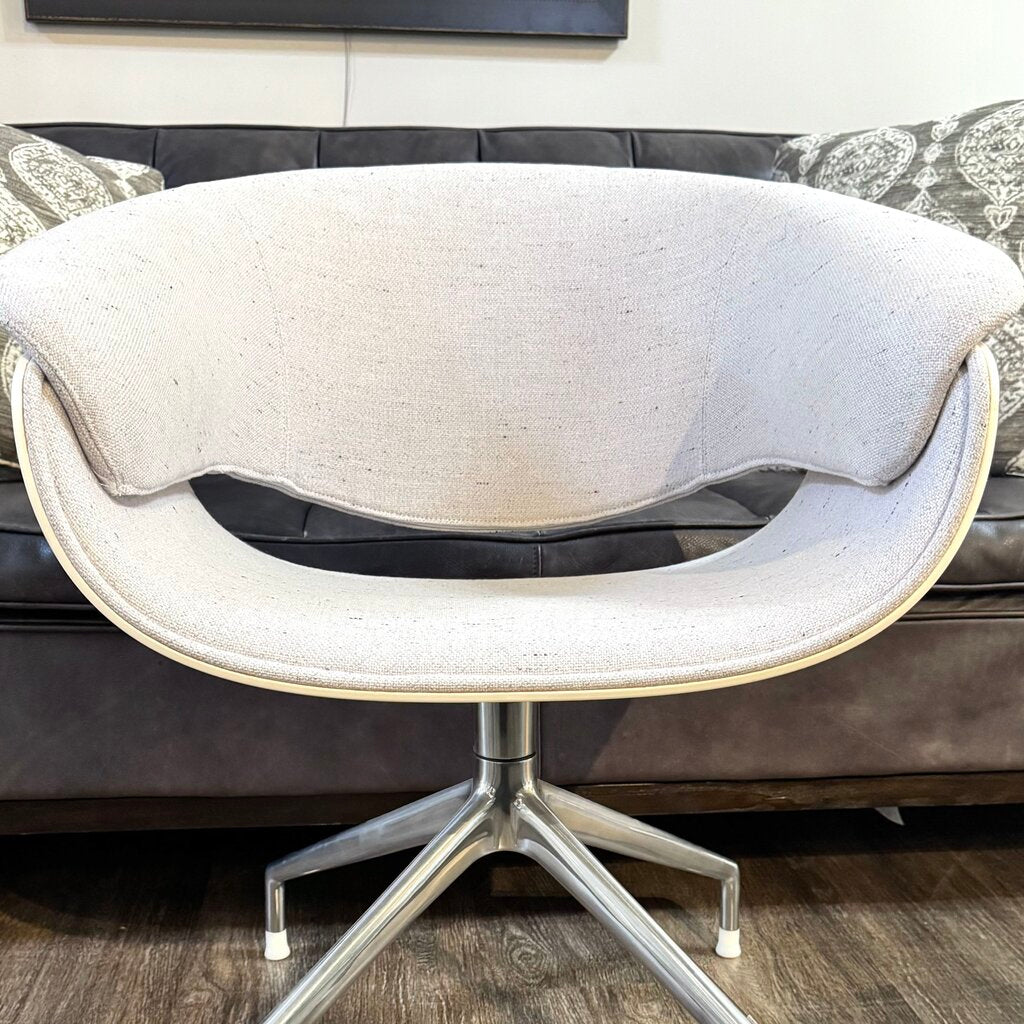 Sina Swivel Dining Arm Chair by Uwe Fischer