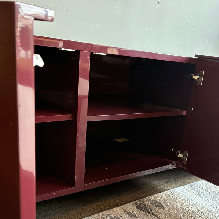 Orig. Price $4,600 - Lacquered 4 Door Sideboard