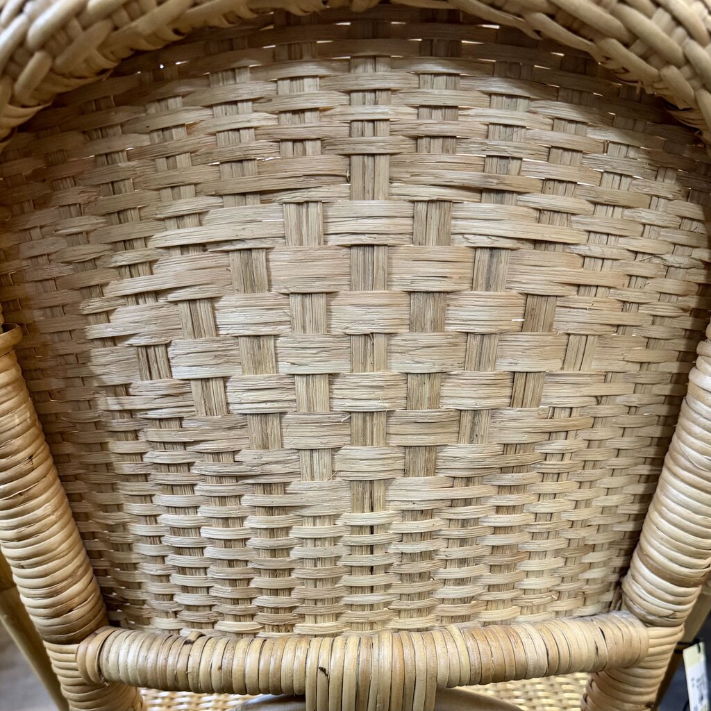 Orig. Price $448 - Sunwashed Riveria Rattan Stool