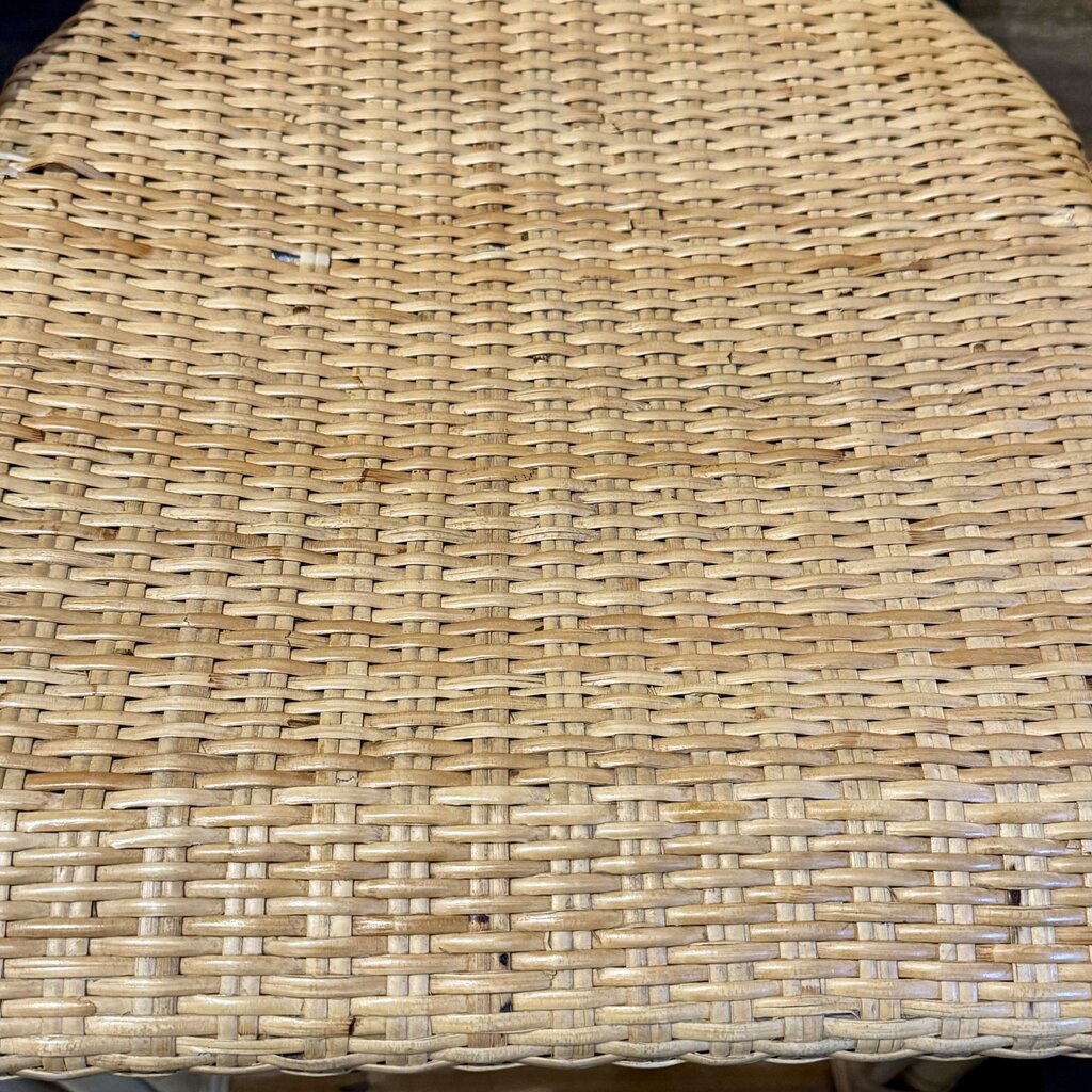 Orig. Price $448 - Sunwashed Riveria Rattan Stool