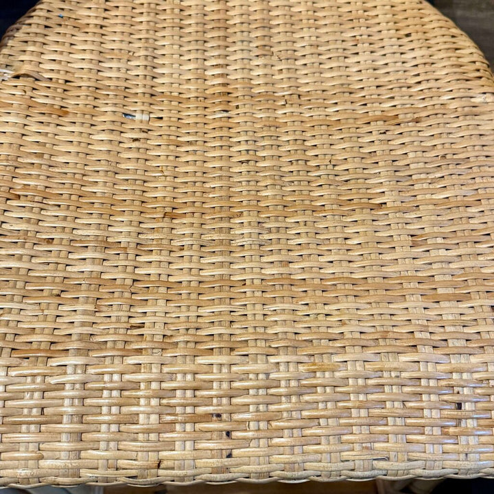 Orig. Price $448 - Sunwashed Riveria Rattan Stool