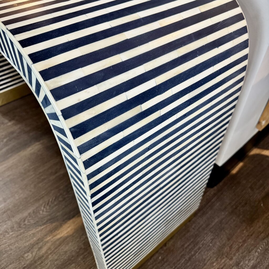 Orig. Price $1300 - Waterfall Inlay Console Table