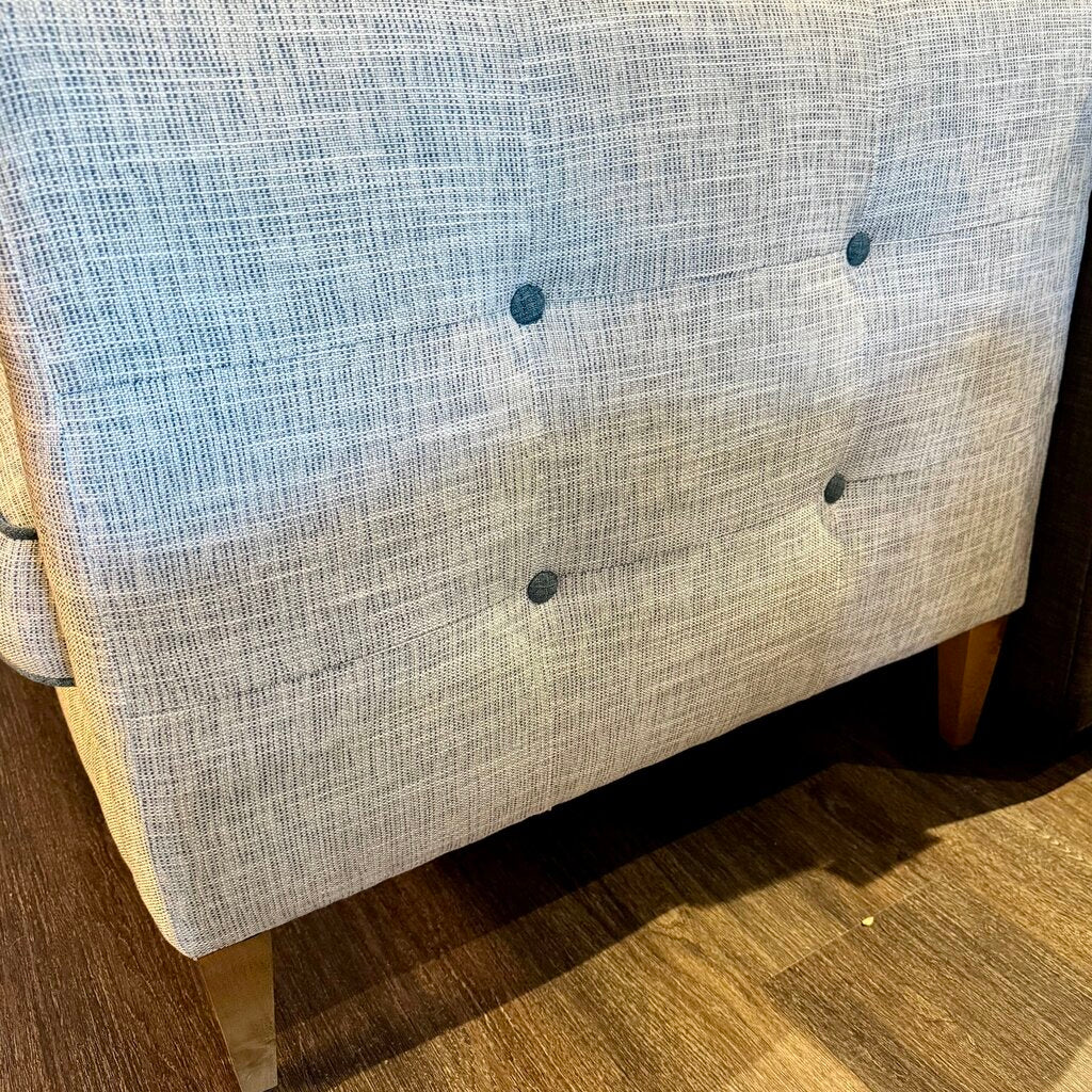 Orig. Price $2600 - Custom Claire Sofa with 2 Accent Pillows