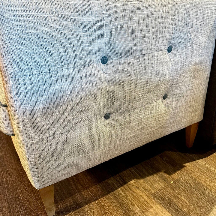 Orig. Price $2600 - Custom Claire Sofa with 2 Accent Pillows