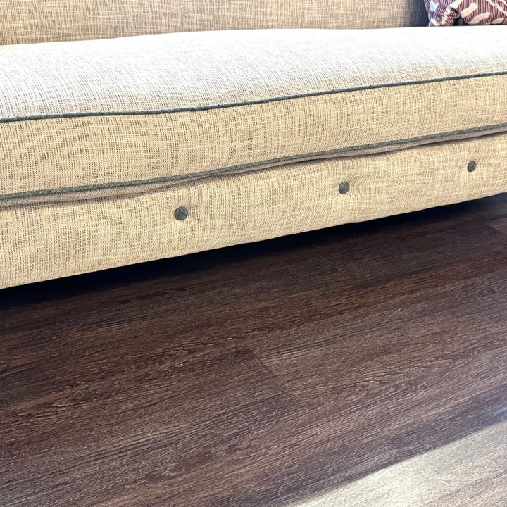 Orig. Price $2600 - Custom Claire Sofa with 2 Accent Pillows