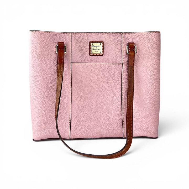 Pebble Leather Tote Handbag - Lexington