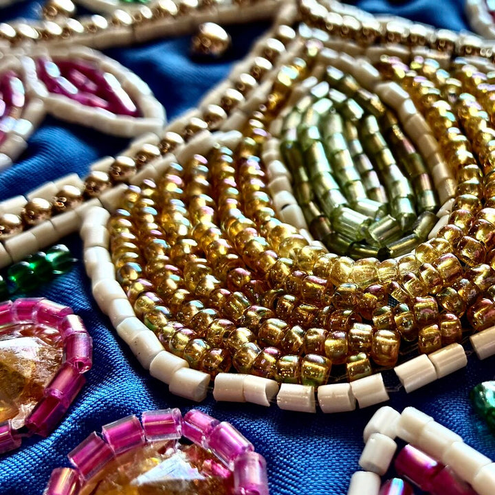 Beaded Rangoli Centerpiece