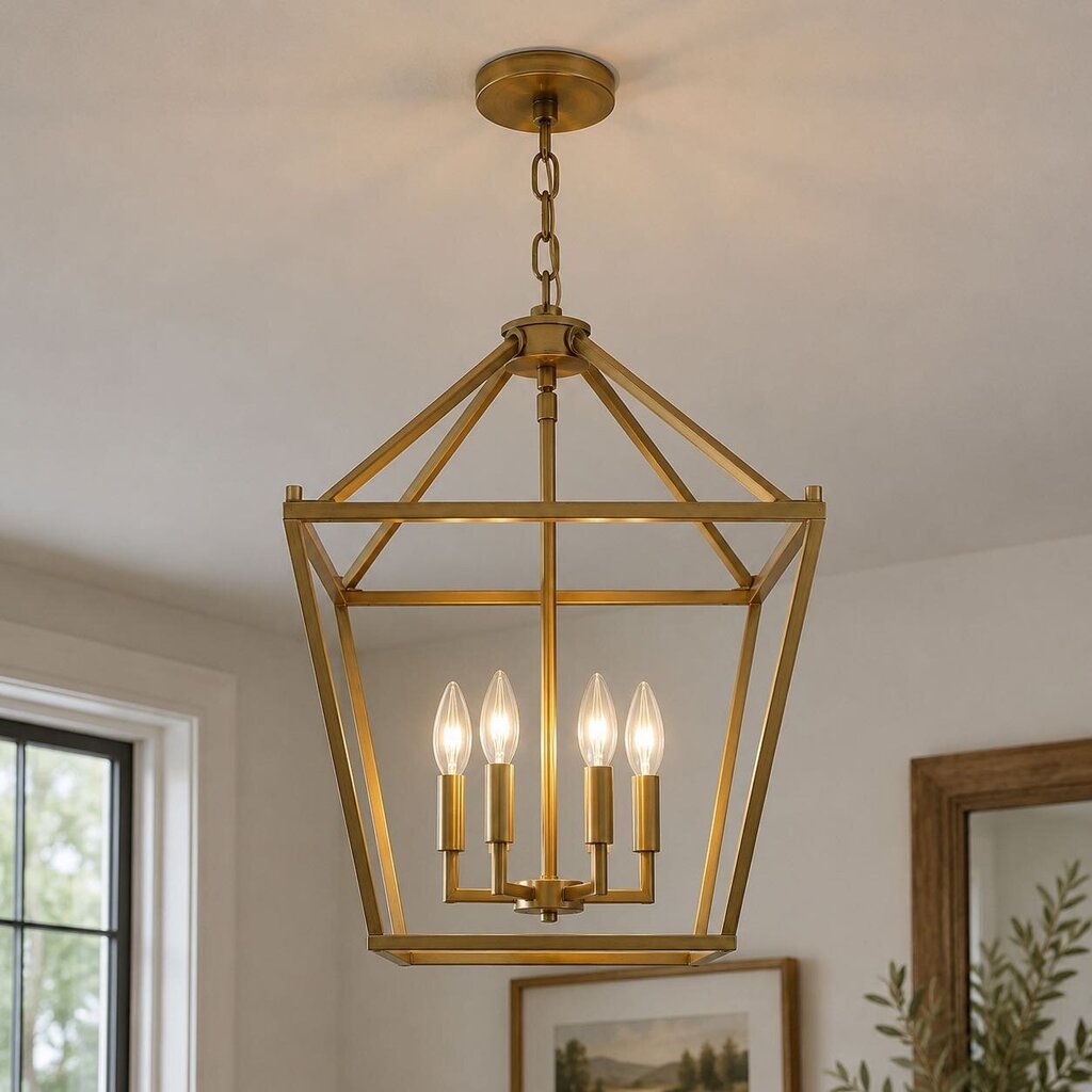 Open Lantern Chandelier