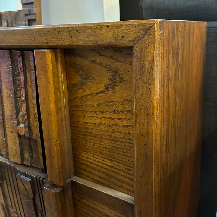 Brutalist Dresser w/ Mirror - Pueblo Collection