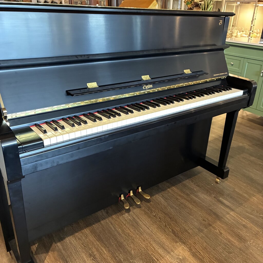 Orig. Price $11,300 - Boston Upright Piano 116E w/ Piano Bench