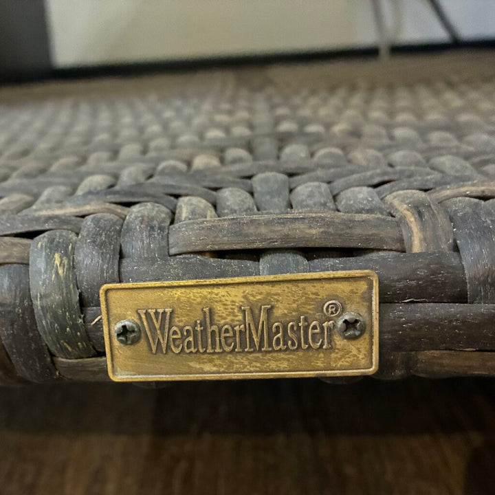 Orig. Price $519 - WeatherMaster Wicker End Table