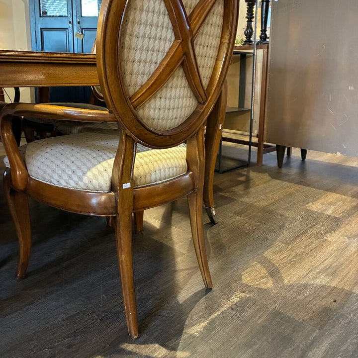 Orig. Price $5,699 - Bogart Dining Table w/ 8 Chairs & 2 Leaves