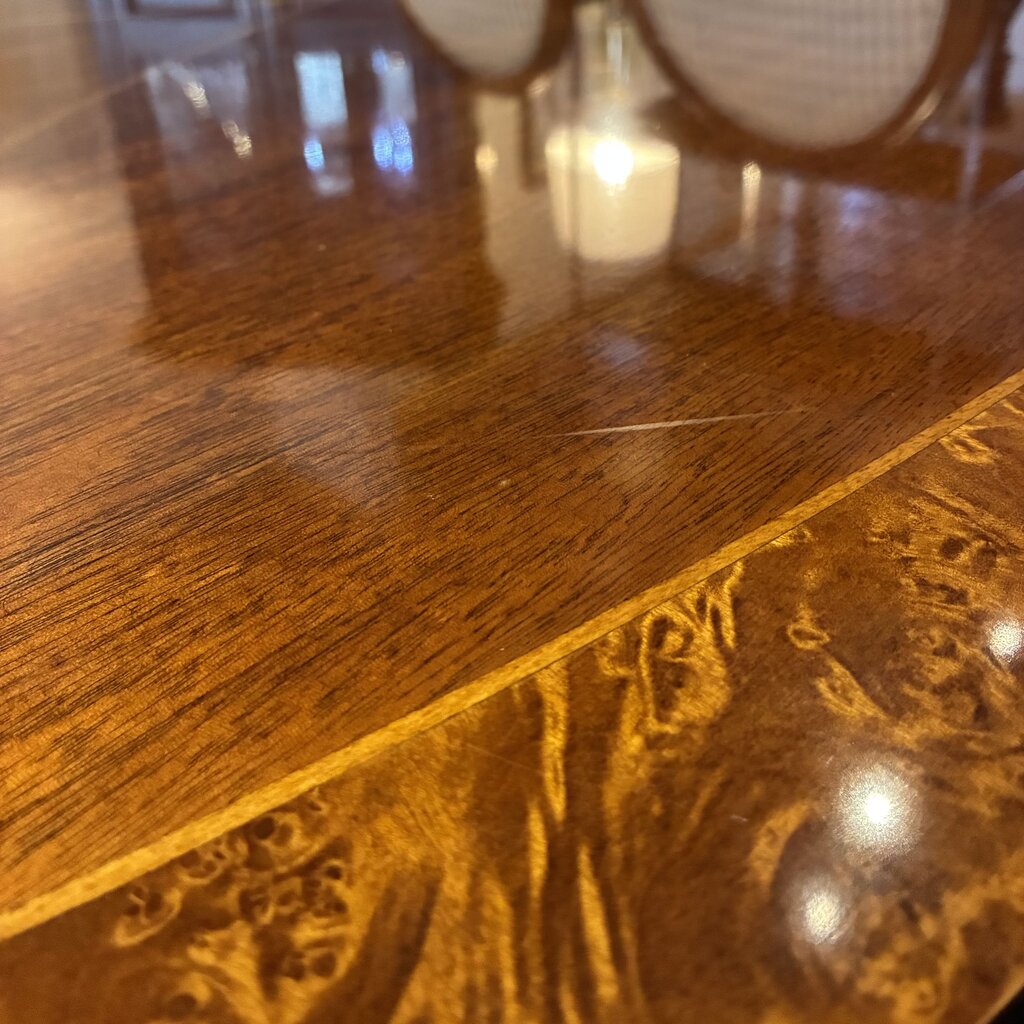 Orig. Price $5,699 - Bogart Dining Table w/ 8 Chairs & 2 Leaves