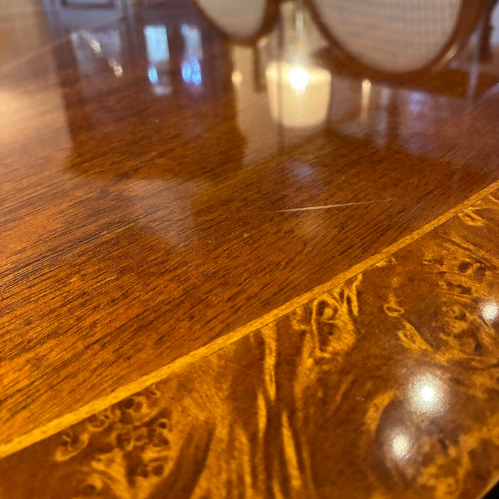 Orig. Price $5,699 - Bogart Dining Table w/ 8 Chairs & 2 Leaves