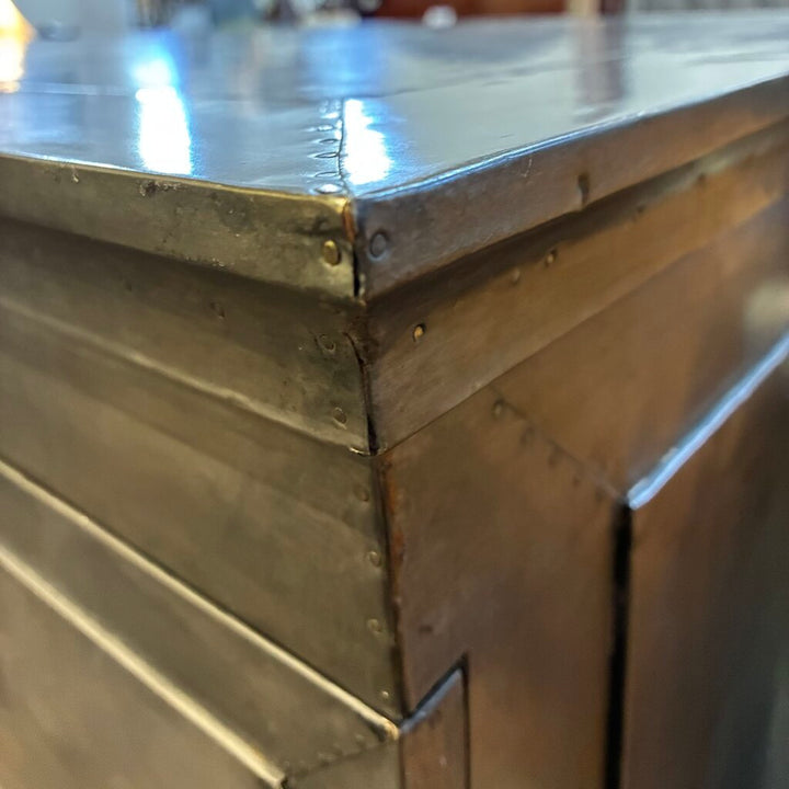 Orig. Price $2,400 - 5 Drawer Annecy Metal Dresser