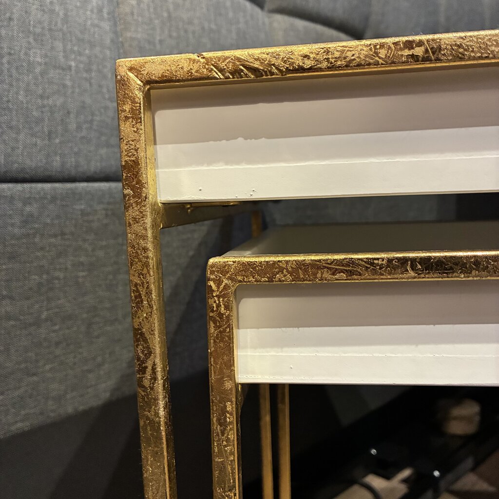 Orig. Price $86 - Pair of Nesting Side Tables