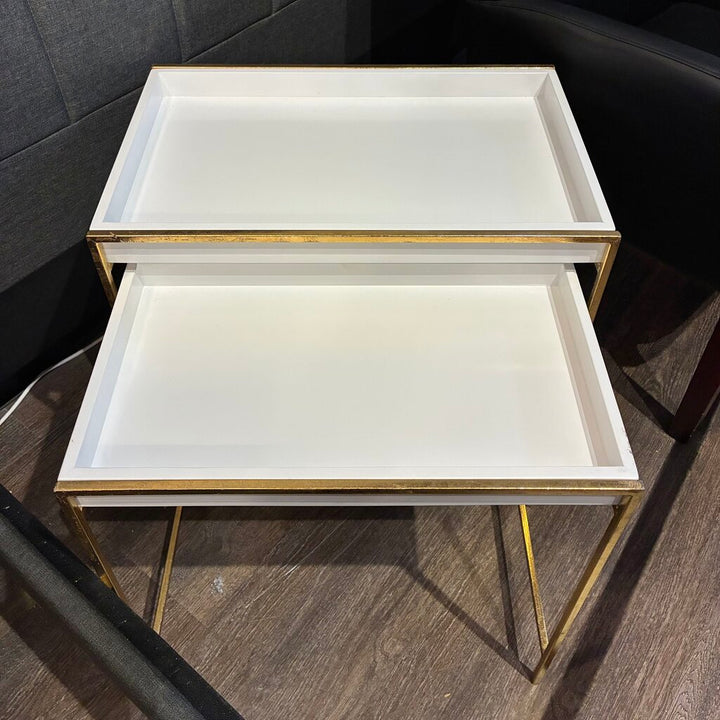 Orig. Price $86 - Pair of Nesting Side Tables