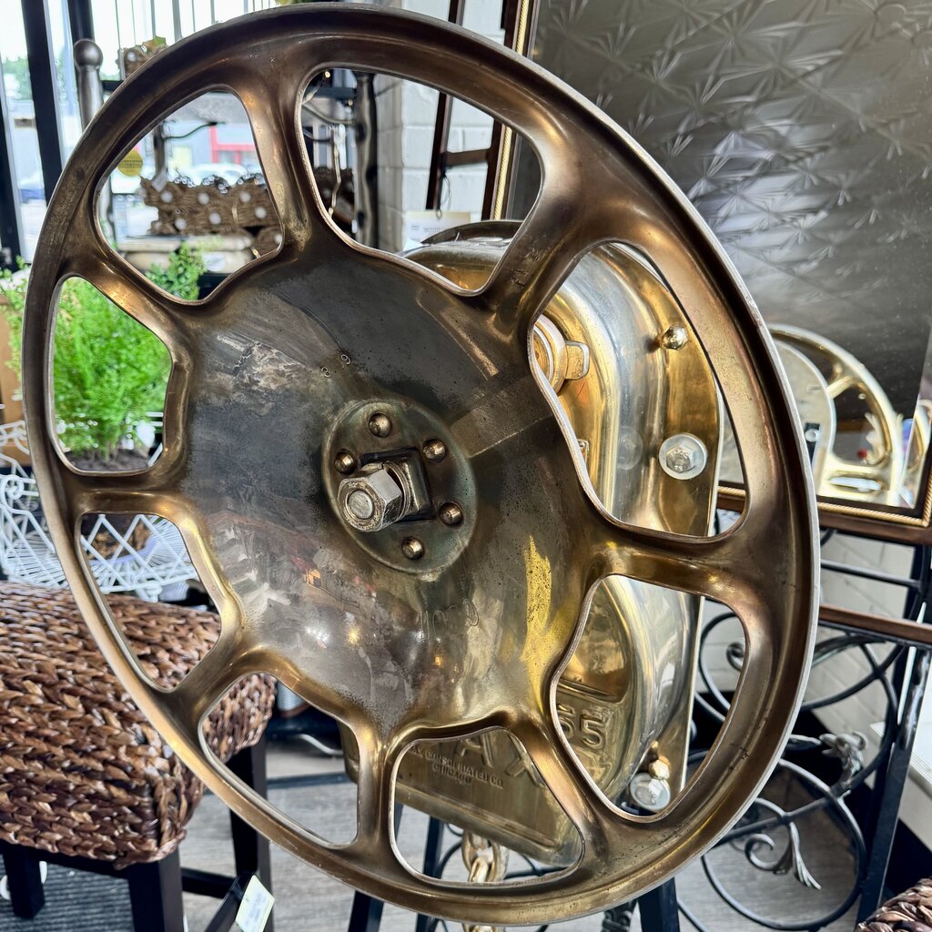 Vintage Brass Railroad Hand Brake