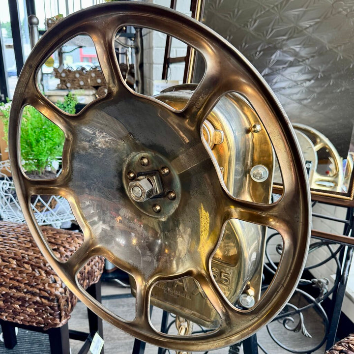 Vintage Brass Railroad Hand Brake