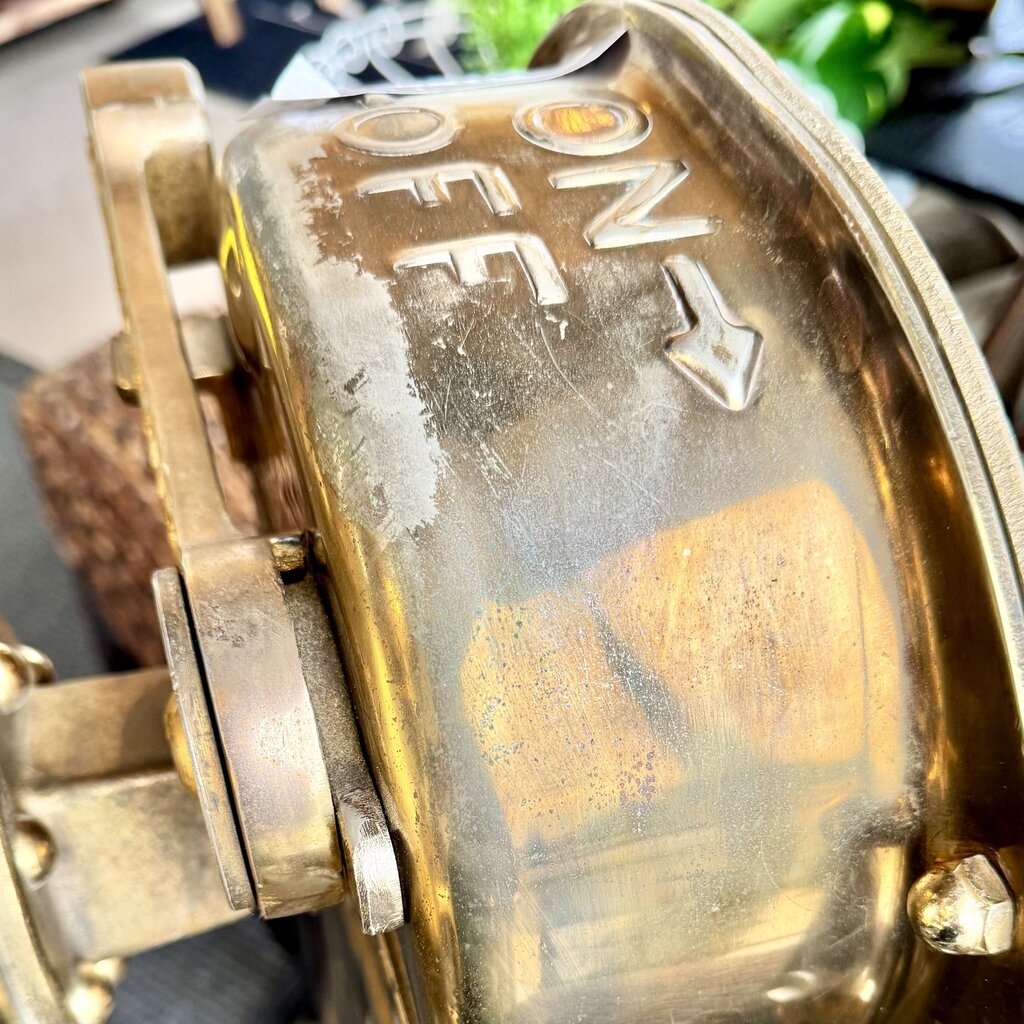 Vintage Brass Railroad Hand Brake