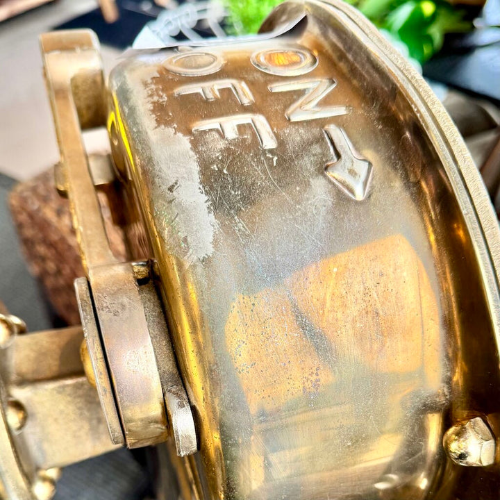 Vintage Brass Railroad Hand Brake