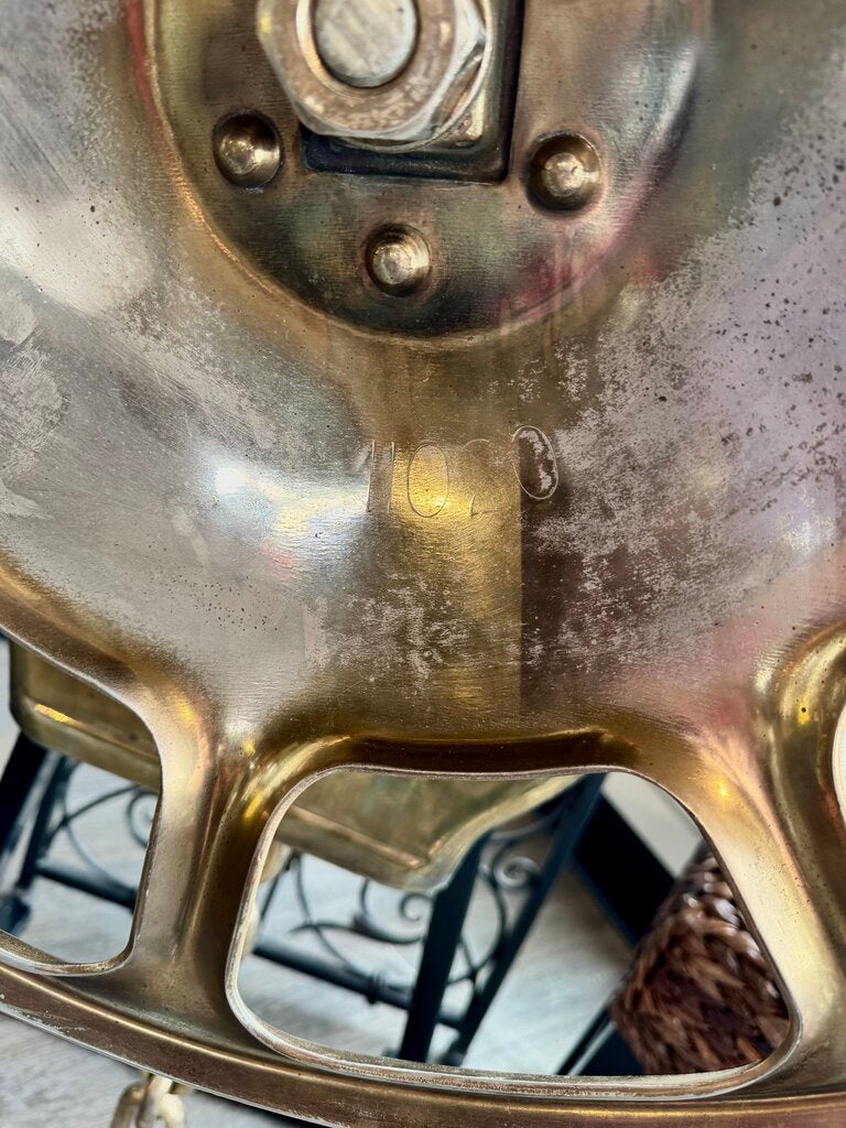 Vintage Brass Railroad Hand Brake