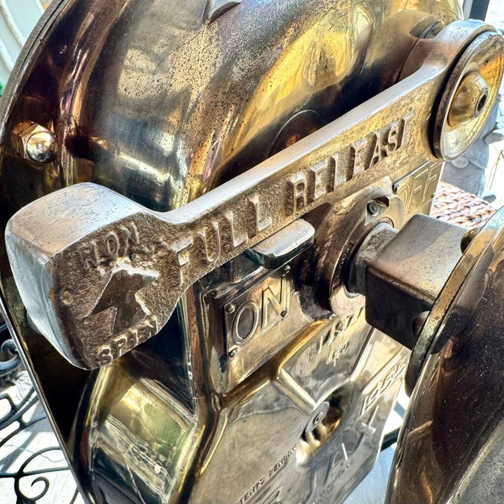 Vintage Brass Railroad Hand Brake