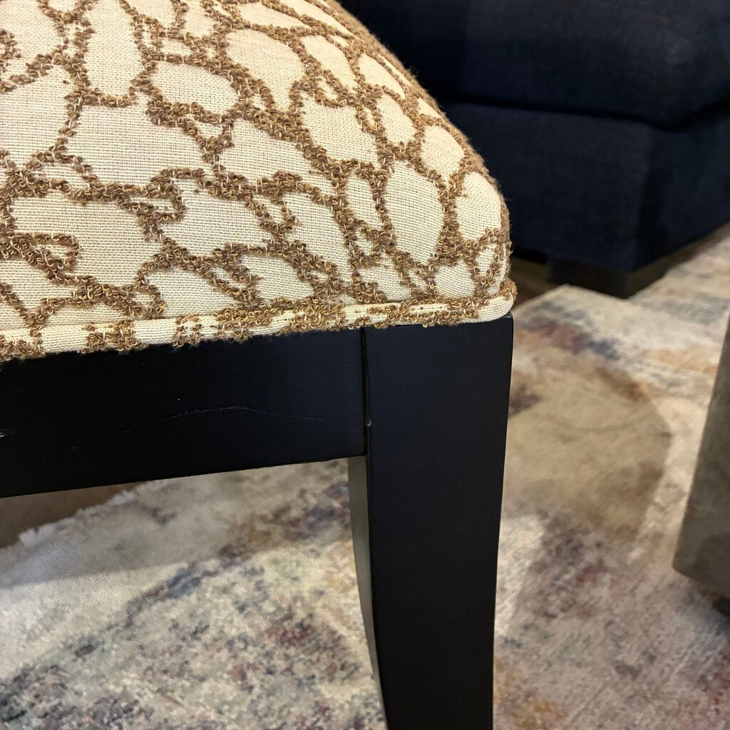 Orig. Price $900 - Hourglass Armless Accent Chair