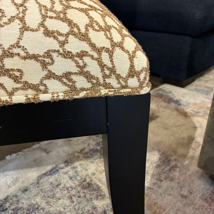 Orig. Price $900 - Hourglass Armless Accent Chair