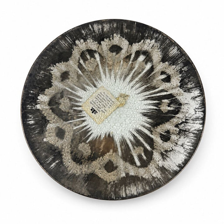 MCM Art Glass Plate